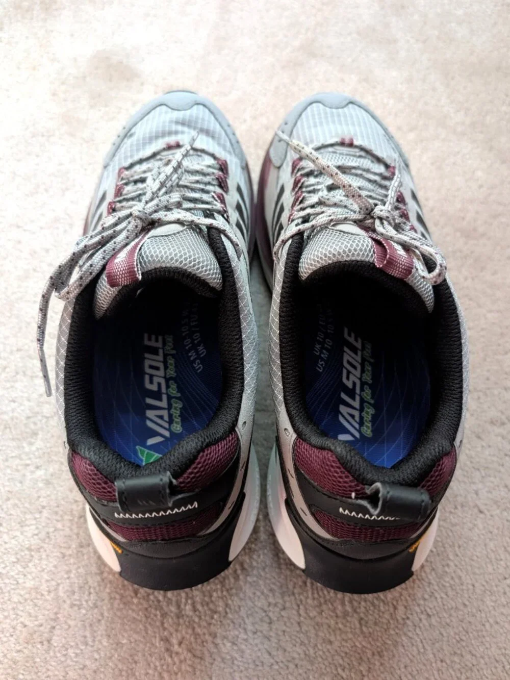 Merrell Men's Moab Speed 2 GORE-TEX® Hiking Shoes (size 10; color cement/cherry)